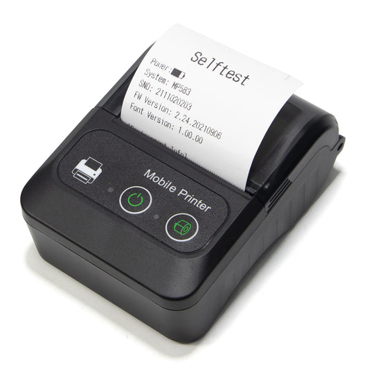Small Mini Pocket Printer 58mm Receipt Wireless Portable Photo Thermal Printer BT For Mobile Phone